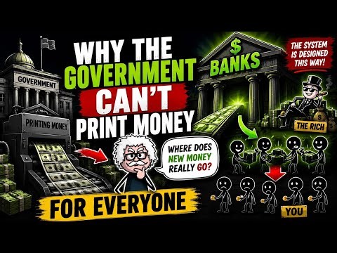 Why The Government Can’t Print Money For Everyone #money #economics #finance #inflation #animation