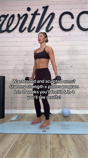 Toned and Sculpted Arms with Strength Pilates Program