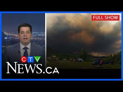 Wildfires raging in Quebec and Canada | CTV News Montreal at SIX for July 19, 2026