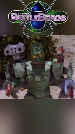 Beetleborgs vs Mean Green Canon Machine #beetleborgs #90snostalgia #throwback