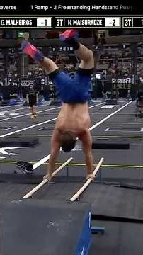 Victor Hoffer Crushes the Handstand Sprint Event
