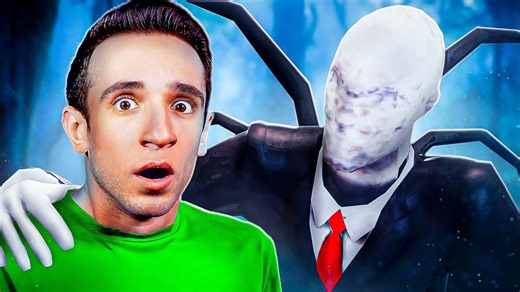 Terrifying Slender Man sighting captured in a spooky encounter
