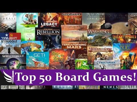 My Top 50 Board Games! (2026 Edition)