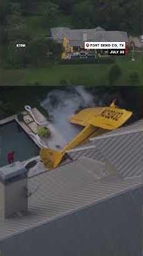Small plane crashes into home