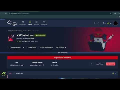 TryHackMe | XXE Injection Path