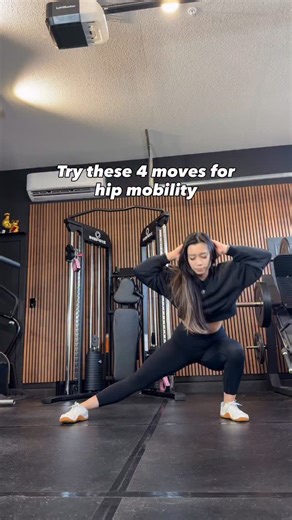 4 Mobility Exercises to Unlock Better Hip Mobility These exercises challenge the hips through different planes while improving strength, control, stability, and mobility: ✅ Cossack Glides ✅ Adductor Slides ✅ Hip Flexor IR Combo ✅ Long Lunges There isn’t a magic number of sets and reps. The important part is that you always attempt to make progress each workout. Want a simple, structured way to unlock your hips? My beginner hip mobility program is designed to help you get there, even if you’re ju