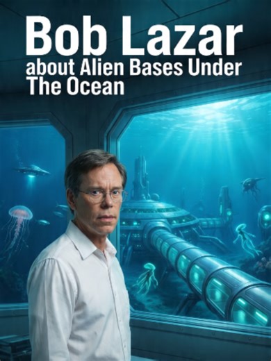 Bob Lazar About Alien Bases Under The Ocean #ufo #uap #alien #base #disclosure