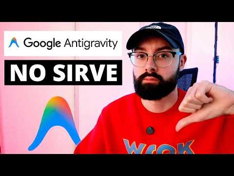 Antigravity: El nuevo editor de código de Google es LAMENTABLE