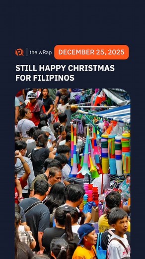 About 68% of adult Filipinos think Christmas in 2025 will be happy, a 3-percentage-point 65% increase from 2024. Full story: https://www.rappler.com/philippines/sws-survey-filipinos-happy-christmas-2025/ | Rappler