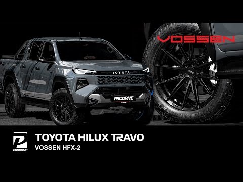 Toyota Hilux Travo x ล้อ Vossen HFX-2 20" คันแรกๆในไทย