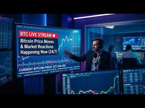 BTC Live Stream 🔴 Bitcoin Price Moves & Market Reactions Happening Now (24/7)