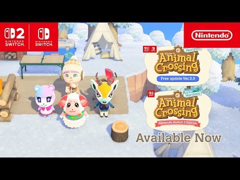 Animal Crossing: New Horizons – Free 3.0 Content Update – Nintendo Switch 2 & Nintendo Switch