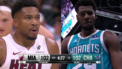 Final 4:27 DOWN TO THE WIRE ENDING Heat vs Hornets | October 24, 2026