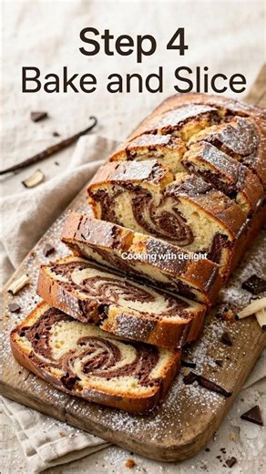 Soft Marble Cake 🍰 Recipe @cookingwithdelight