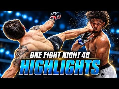 Nonstop Action 🔥 ONE Fight Night 48 Highlights