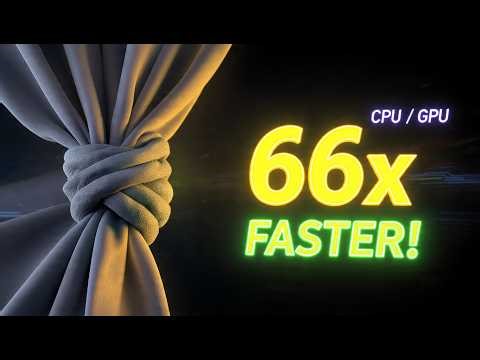 This Physics Simulation is 66x Faster (And It Doesn't Need a GPU!)