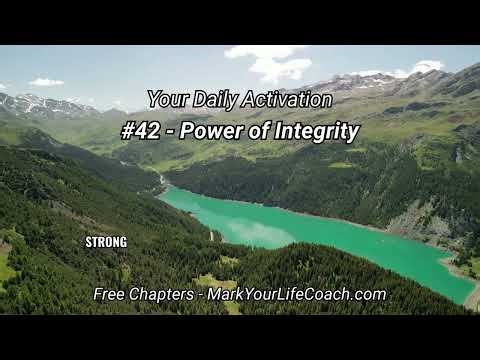 Day 42 Power of Integrity #personalgrowth #motivation #wiseadvise #mindset #freebooks #inspiration