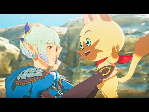 Ena reunites with Navirou after 200 years - Monster Hunter Stories 3 Twisted Reflection