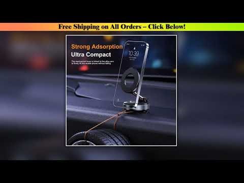 2025 new magnetic mobile phone holder car adsorption car navigation special suction cup rotating