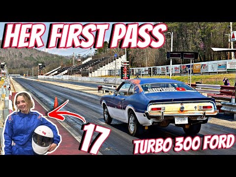 Can She Do It? Junkyard Turbo Maverick First Pass.