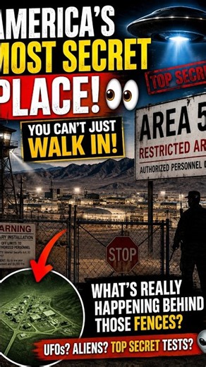 Area 51: The Secret Place America Won’t Talk About 👀🇺🇸