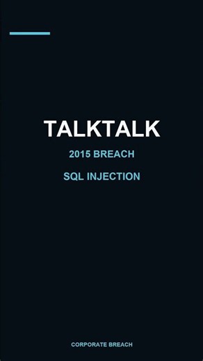 Talktalk 4M Sql Injection Hook