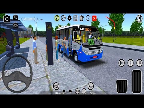 Comil Pia 2008 Mercedes-Benz LO-916 Minibus Mod Drive - Proton Bus Simulator Urbano Gameplay