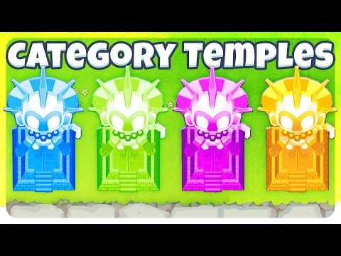 We made CATEGORY-SPECIFIC Sun Temples! (BTD 6)