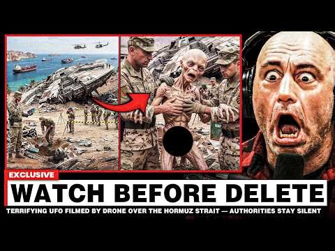 Terrifying UFO Filmed by Drone Over the Hormuz Strait — Authorities Stay Silent!