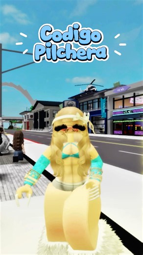 codigo outfit buchona pilchera en brookhaven #shorts #roblox