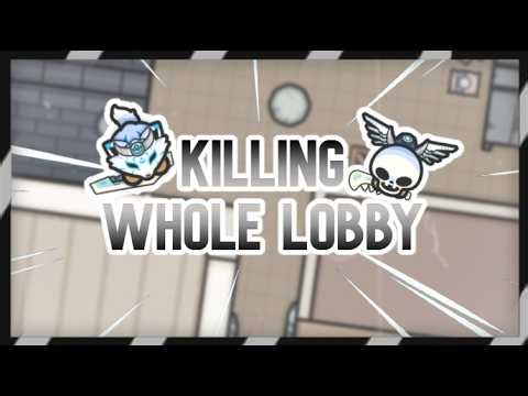 KILLING the WHOLE LOBBY in ZombsRoyale.io