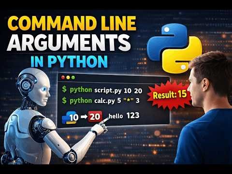 🔥 Command Line Arguments in Python | sys.argv & argparse Explained with Real Examples 🚀 @dc_1136