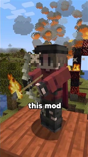This Minecraft Mod adds Insane Forest Fires