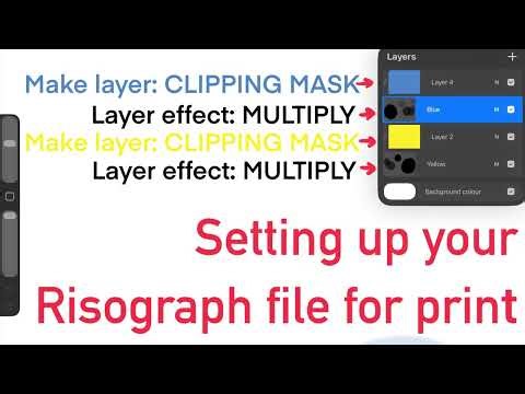 Risograph file preparation