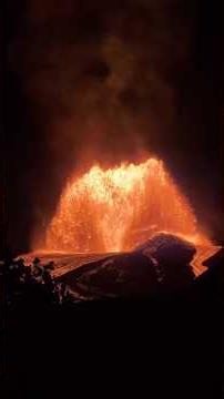 Kīlauea (Hawaiʻi) Episode 52 lava fountaining summary July 28-29, 2026) #kilauea #volcano #shorts