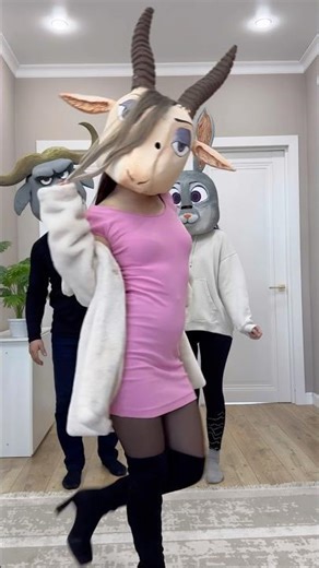 Look Zootopia 2 in real life 😳 Shief Bogo Judy Gazelle