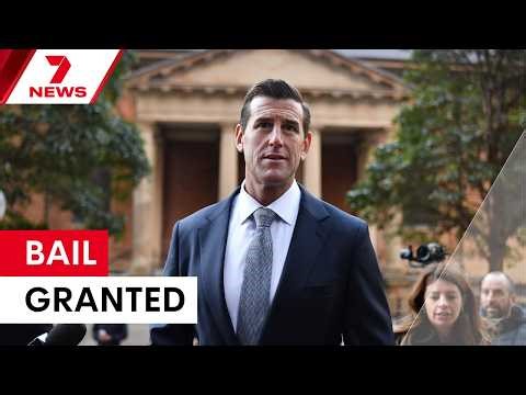 Ben Roberts-Smith granted bail | 7NEWS