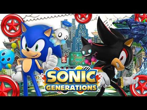 Sonic Generations: Dreamcast Era - 100% Full Walkthrough (All Collectibles, S-Ranks & Hard Mode)