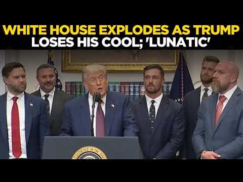 US News LIVE: 'Dealing With You Lunatic': White House Erupts; Trump LOSES Cool, Screams At Reporter
