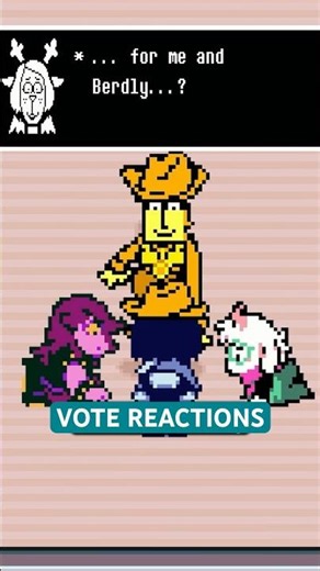 Deltarune Chapter 5 VOTE REACTIONS