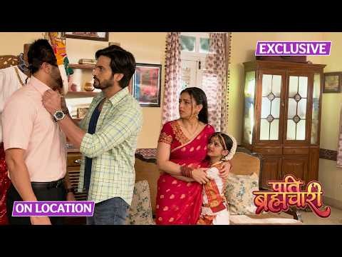 Pati Brahmachari | On Location | Mask पहनकर Akash ने Mihika को डराया, Suraj ने दिखाई उसे औकात