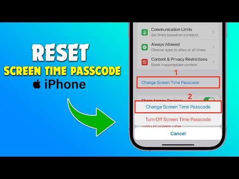 How to Reset Your Screen Time Passcode on iPhone