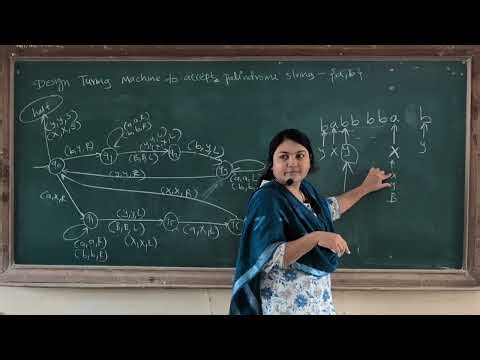 Turing Machine -Palindrome example