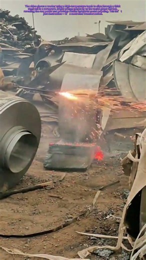 Cutting Steel Like Butter: How a Torch Transforms Scrap Metal into Precision Parts
