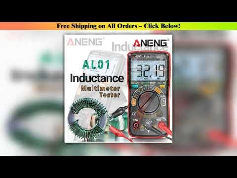 ANENG AL01 Inductance Digital Multimeter 6000 Counts True-RMS AC/DC Voltage Meter Current Tester