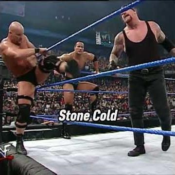 Rock, Austin & Undertaker Ignite SmackDown (2001) #wwe #nxt1up #wrestlingfans316 #wrestlemania