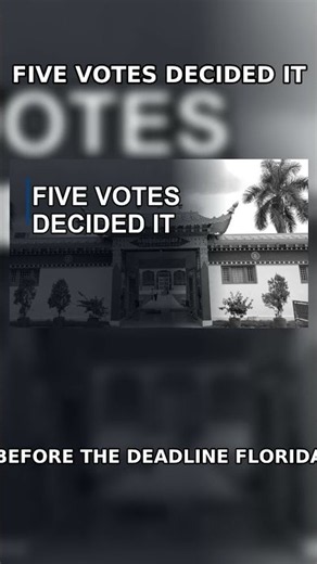 Bush v. Gore: The Supreme Court Decision That Ended the 2000 Recount #Shorts