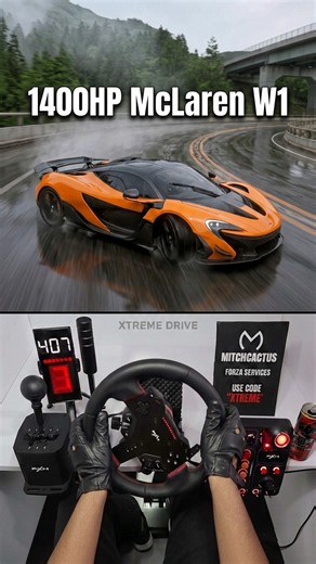 Wild 1400HP Mclaren W1 🔥 - Forza Horizon 6 DLSS 5