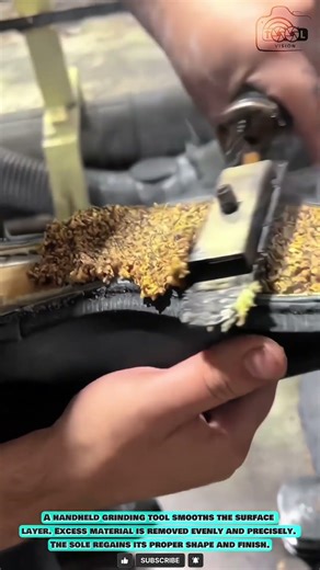 Shoe Sole Grinding Tool: Precision Surface Repair Technique