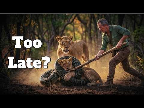 He Saved Her Cub From a Python. Days Later, She Saved Him | Animal Rescue Stories | Animal rescue 
